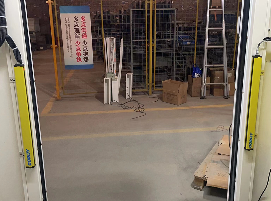 機器人公司安全光柵應用案例